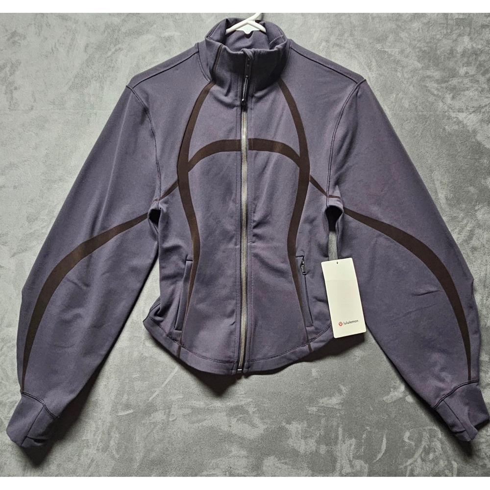 Lululemon Define Corsetry Jacket Luon Astro Purple LW3JJMS Size 4 NWT